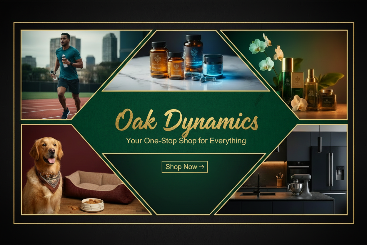 Oak Dynamics Banner with Text
